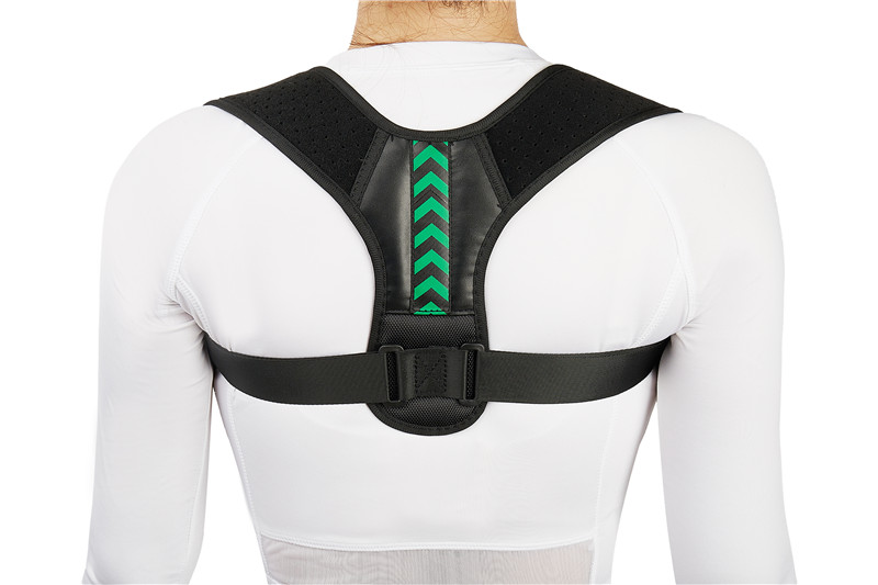Actualitza Corrector de postura opcional multicolor Suport per a l'esquena ajustable Tirador d'esquena (8)