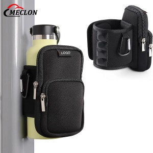 Customized Design Neoprene Sports Magnet Water Bottle Cover Gym Cup Set Coffee Cup Cover Magnet Cup Sleeve