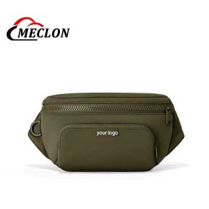 Insulated Highly Quality Waist Bag Unisex Light Weight Portable Waist Bag Waterproof Neoprene Custom Fanny Pack