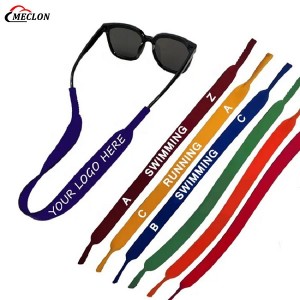 Custom Printing Floating Neoprene Sports Headed Eyeglass Sun Glasses Eyewear Holder Retainer