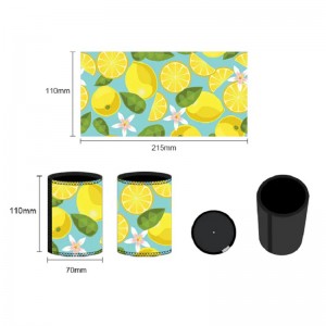 Customized Neoprene Stubby Holder Beer Can Cover Coozies Drink Can Cooler Sleeve