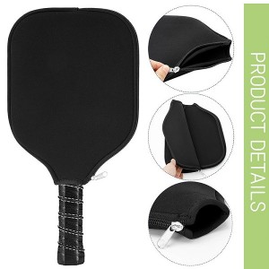 Custom Pickleball Racket Cover Paddle Case Simple Accessories Storage Carrying Cover