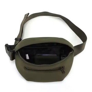 Insulated Highly Quality Waist Bag Unisex Light Weight Portable Waist Bag Waterproof Neoprene Custom Fanny Pack