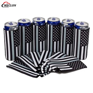 Custom 16oz Beer Can Cooler Sleeve Neoprene Can Coozies