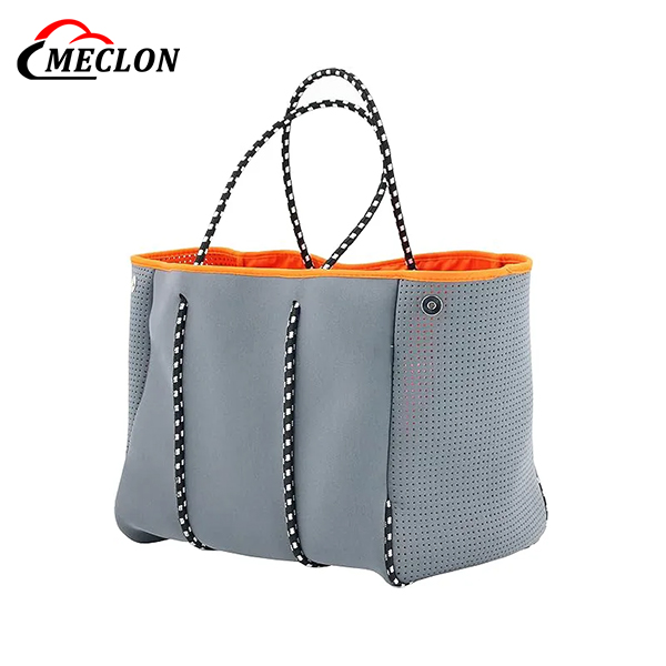 Neoprene Multipurpose Beach Bag Tote with Inner Zipper Pocket for Large Beach Gym Travel Bag Water-Resistant Durable