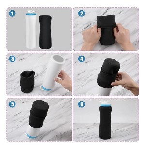 Custom Neoprene 22oz Insulated Water Bottle Sleeve for Cirkul Water Bottle Protector Holder