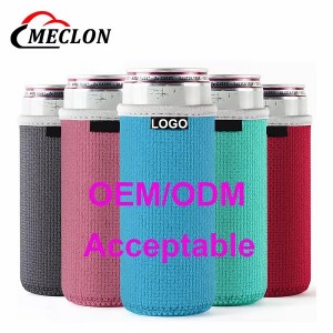 Tall Can Cooler Sleeves Insulated Neoprene White Claw Skinny Slim Beer Can Cooler