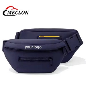 Custom Highly Quality Waist Bag Unisex Light Weight Portable Waist Bag Waterproof Neoprene Fanny Pack