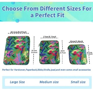 Factory Soft Neoprene Book Sleeve Colorful Kindle Covers with Zipper Protective Case for Laptop iPad Portable