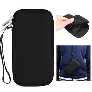 Custom Waterproof Neoprene Phone Pouch Universal Mobile Phone Bag Sleeve Neoprene Phone Carrying Case