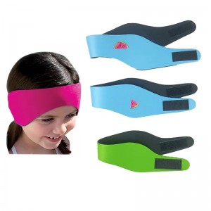Waterproof Custom Pattern Neoprene Headband for Kids and Adults Swimming Diving Ear Protection Band