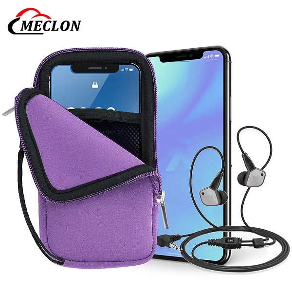 Custom Neoprene Shockproof Protection Phone Pouch Neoprene Phone Bag Waterproof Mobile Phone Carrying Case