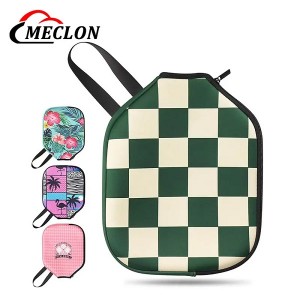 Neoprene Pickleball Paddle Cover Pickleball Racket Sleeve Sublimation Printing