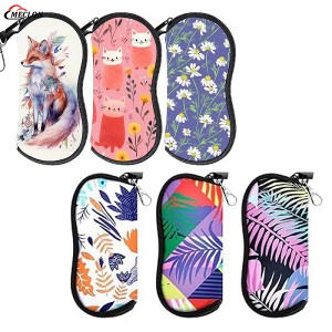 Custom Eyeglasses Storage Bag Neoprene Sunglasses Pouch with Logo