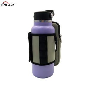 Custom Magnetic Gym Water Bottle Holder Magnet Bottle Cup Carrier Phone Pouch