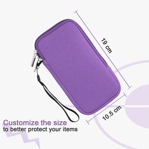 Custom Neoprene Shockproof Protection Phone Pouch Neoprene Phone Bag Waterproof Mobile Phone Carrying Case