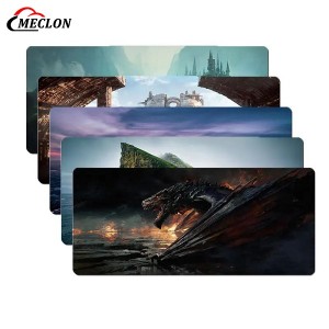Large Size Custom Logo Printed Mouse Pad Gaming Desk Mat