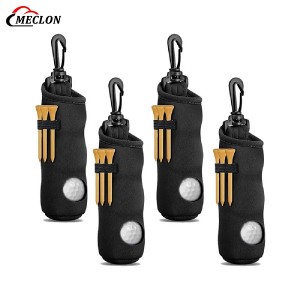 Neoprene Golf Ball Carrier Pouch Personalized Sublimation Custom