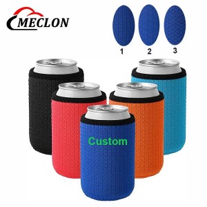 Custom Logo Can Cooler Neoprene 12oz 16oz Beer Can Sleeve Sublimation Drink Stubby Holder