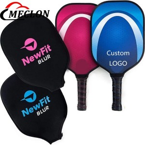 Customize Neoprene Pickleball Paddle Cover Ordinary Size Pickleball Sleeve Bag