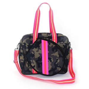 Customized Portable Tennis Bag Waterproof Neoprene Outdoor Sports Tote Bag Large Capacity Gym Training Bag