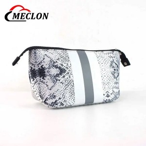 Factory Wholesale Cosmetic Bag for Women Neoprene Travel Makeup Storage Bag with Custom Logo