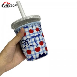 Custom Patterns Coffee Can Cooler Neoprene Coffee Cup Sleeve for 16-18oz and 22-24oz