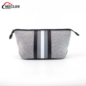 Custom Design Women Travel Cosmetic Bag Waterproof Neoprene Makeup Storage Bag