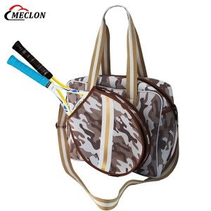 Adjustable Shoulder Neoprene Pickleball Racquet Handbag Custom Sports Pickle Ball Sling Bag Racket Padel Bag Tennis Tote Bag