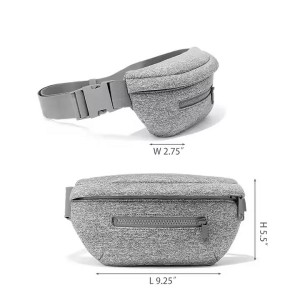 Fashion Waist Bag Unisex Light Weight Portable Waist Bag Waterproof Neoprene Custom Fanny Pack