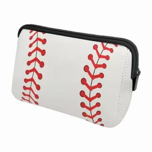 Custom Pouch New Neoprene Makeup Bag Zipper Closure Travel Professional Cosmetic Bag Multicolor