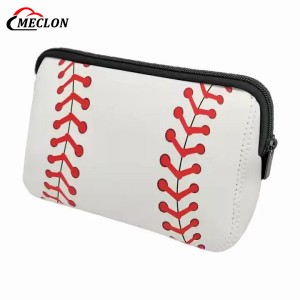 Factory Custom Neoprene Cosmetic Bag Waterproof Outdoor Portable Durable Makeup Storage Bag