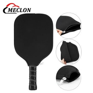 Custom Neoprene Pickleball Racket Bag Pickleball Paddle Cover with Zipper