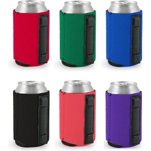 Factory Custom Neoprene Stubby Holder Print Logo Can Cooler Holder Insulated Can Cooler Cover with Magnet