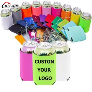 Manufacturer Customized 12oz Insulated Drink Holder Neoprene Beer Can Cooler