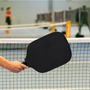 Custom Printing Neoprene Racket Paddle Cover with Mesh Pocket Sleeve Bag with Strap