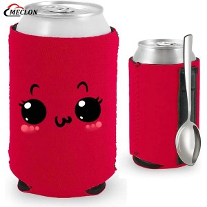 Custom Magnetic Stubby Holder Durable Can Cooler Sleeve Neoprene Stubby Holders with Magnets
