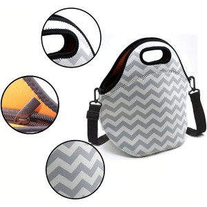 OEM Design Waterproof Neoprene Lunch Bag Insulated Outdoor Large Capacity Picnic Bag