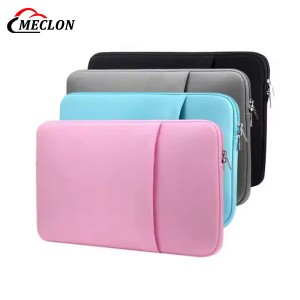 Custom Logo Neoprene Waterproof Laptop Sleeve Protective 14 Inch 15.6 Inch Table Computer Case
