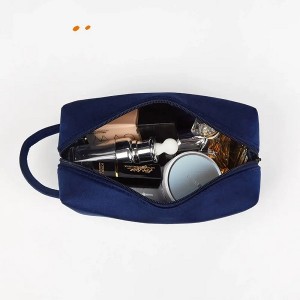 Large Capacity Makeup Bag Diving Material Skincare Storage Bag Portable Toiletry Storage Bag