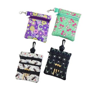 Custom Neoprene Golf Ball Bag with Sublimation Insulated Outdoor Golf Ball Pouch