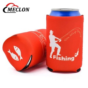 Custom Printing Cup Stubby Holder Neoprene Can Cooler Sleeve Insulated Beer Bottle Cover Gift