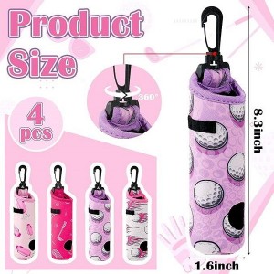 Neoprene Golf Ball Carrier Pouch Personalized Sublimation Custom