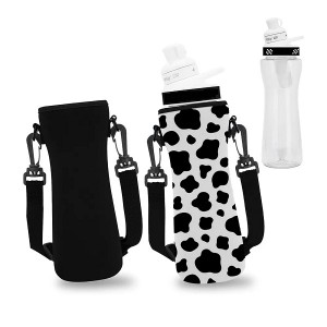 22oz Sleeve for Water Bottle Holder Neoprene Insulated Water Bottle Cover for Retaining Temperature