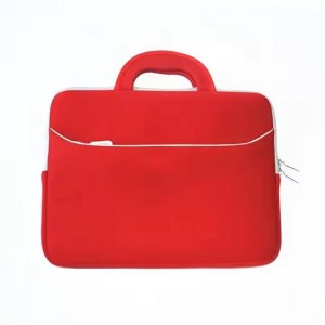 Customized Neoprene Waterproof Laptop Case Protective 14 Inch 15.6 Inch Table Computer case Zipper Computer Interior case