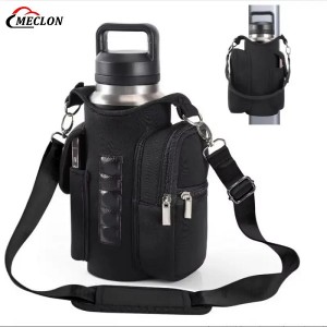 Customized Design Sports Magnet Water Bottle Bag Car Ice Bullion Cup Set Oblique Span Hand Magnet Diving Material Car Cup Set