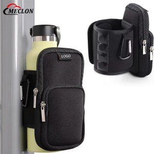 Customized Design Neoprene Sports Magnet Water Bottle Cover Gym Cup Set Coffee Cup Cover Magnet Cup Sleeve