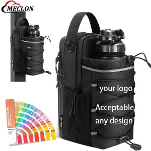 Custom Magnetic Gym Bag, Magnet Water Bottle Bag for Men and Woman with Phone Pockets, Sports and Travel Fitness