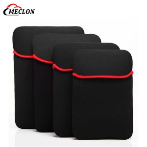 Custom Logo 13 15.6 Inch Soft Shockproof Bags Portable Neoprene Laptop Sleeve case Bag Durable Tablet Pouch