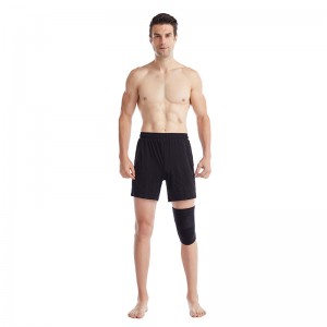 10 mm dicke Neopren-Kniebandage mit Schaumstoffpolster
